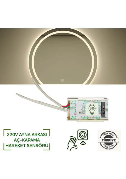Ayna Arkası Işık Aç-Kapa 220V Hareket Sensörü fiyatları