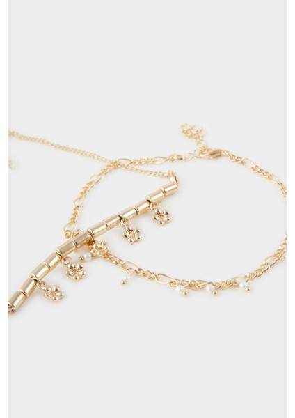 Kadın 4'lü Gold Bileklik F3977AXNS