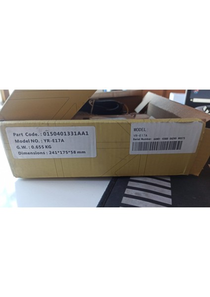 YR-E17A Orijinal Kablolu Denetleyici Merkezi Klima Için 0150401331A1A/AM YR-E17 Haier Merkezi Klima Için fiyatları