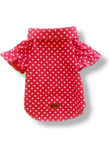 Puantiyeli Köpek Gömleği modelleri