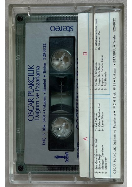 Tanju Okan Bir Zamanlar 2 Kaset (Orijinal Dönem Baskı Kaset)
