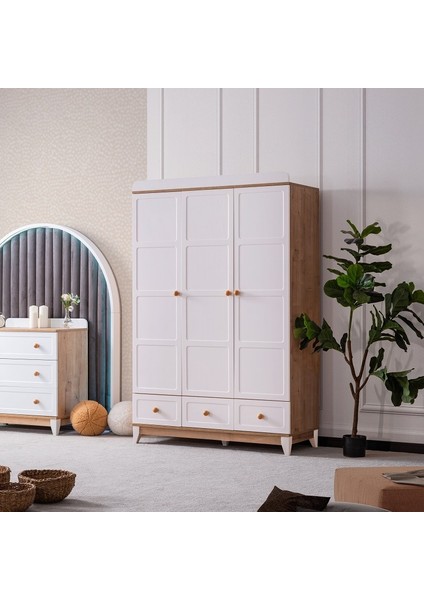 Berlin Bebek Odası Takımı - Beyaz Meşe fiyatları