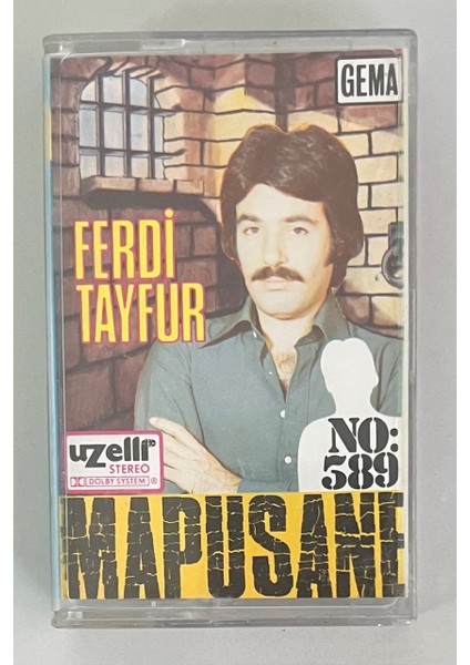 Ferdi Tayfur Mapusane Uzelli NO:589 Kaset (Orijinal Dönem Baskı Kaset)