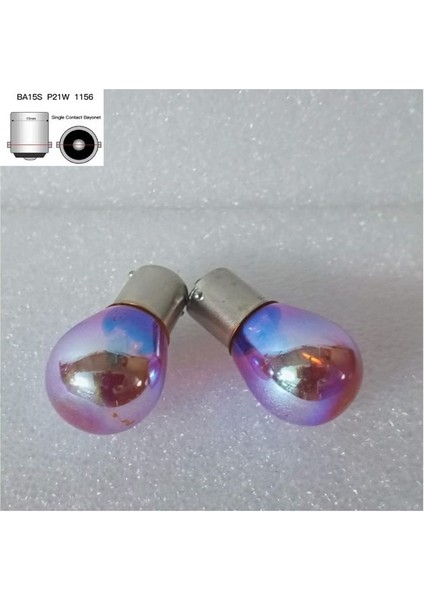 ( 2 x Adet ) 1 Takım Red Dıadem Sinyal Ampulü 12V 93 21W (BAUU15S) Tekduy Eğri Yakın Tırnak fiyatları