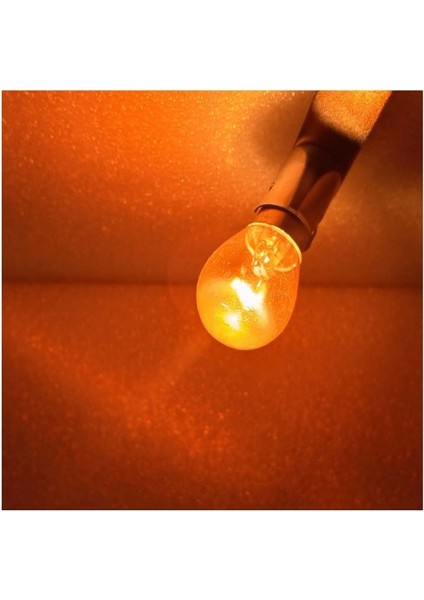 ( 2 x Adet ) 1 Takım Red Dıadem Sinyal Ampulü 12V 93 21W (BAUU15S) Tekduy Eğri Yakın Tırnak indirimleri