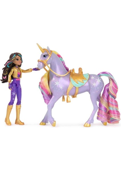 Unicorn Akademisi Sophia Figür ve Wildstar Tek Boynuzlu At