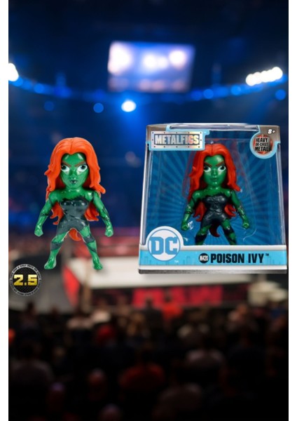 Jada Wwe Poison Ivy 2.5” Die - Cast Metal Koleksiyon Figürü Amerikan Güreşi - 6.35 cm