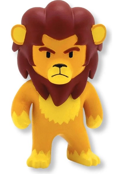 Stumble Guys Seri 1 - 3D Mini 1 I Sürpriz Olan 5 Li Figür Seti - Super Gal Leonidas modelleri