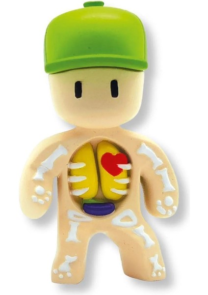 Stumble Guys Seri 1 - 3D Mini 1 I Sürpriz Olan 5 Li Figür Seti - Super Gal Leonidas fırsatları