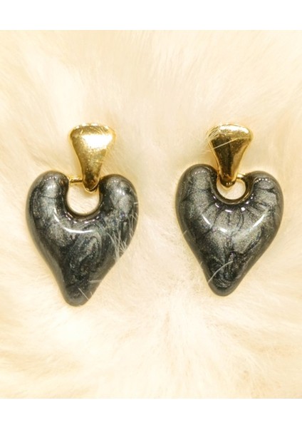 Lüks Figürlü Gösterişli Yuvarlak Küpe