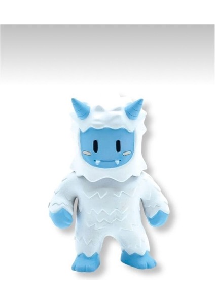 Stumble Guys Seri 1 - 3D Mini 3 Lü Figür Seti - 3 Adet Frost Yeti Gingerbread Hatchling - 5 cm modelleri