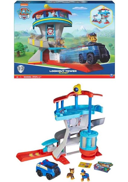 Ana Gözlem Kulesi ve Chase Figür Oyun Seti