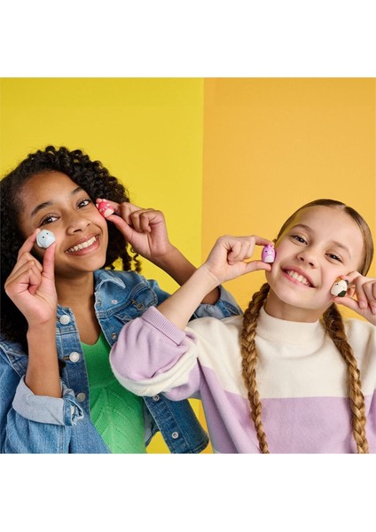 Squishmallows Mini Squish - A - Longs 14 Lü Figür + Yüzük Set Model 1 modelleri