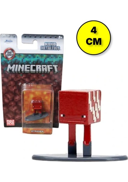 Nano Metalfics Metal Döküm Die - Cast Mini Figür - Strider - 4 cm