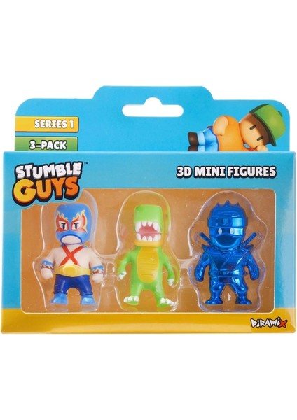 Stumble Guys 3’lü Mini Figür Seti S1 TUY01000 modelleri