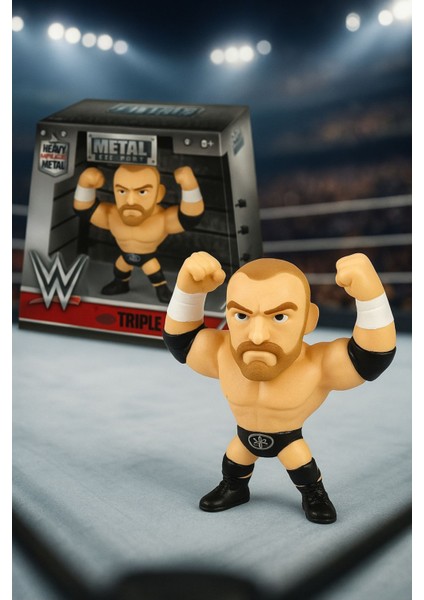 Jada Wwe Triple H 2.5” Die - Cast Metal Koleksiyon Figürü Amerikan Güreşi - 6.35 cm