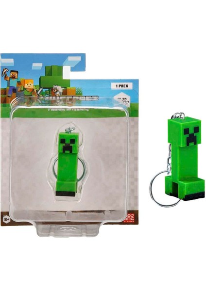 Minecraft 3D Figür Anahtarlık - Creeper Model 10 fiyatları