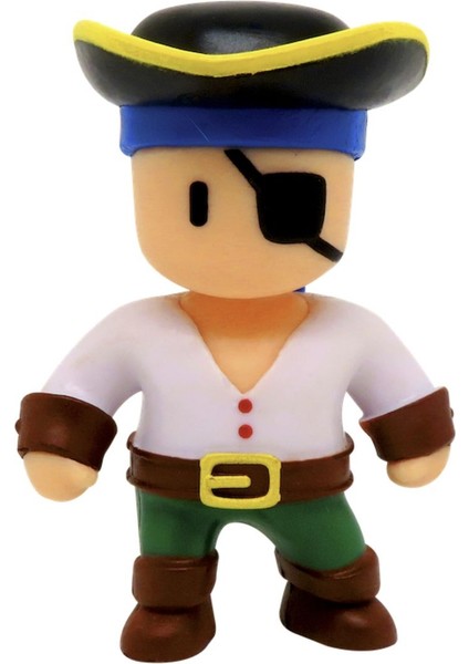 Stumble Guys 5 Li Mini Figür Seti Seri 3 - 5 cm - Model 1 modelleri