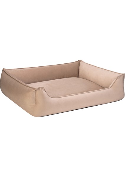 Delta Leo Ekru Köpek Yatağı L 80X105cm