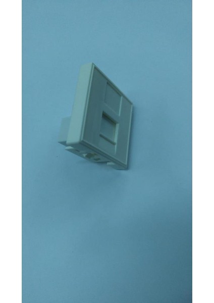 45x45 Cat. 6 Rj45 Keystone Dişi - Dişi Kapaklı Priz Modülü
