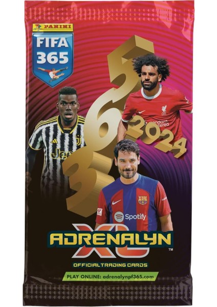 Adrenalyn Fifa 365 - 2024 Official Trading Card Futbolcu Kartları 24 Paket (144 Kart)