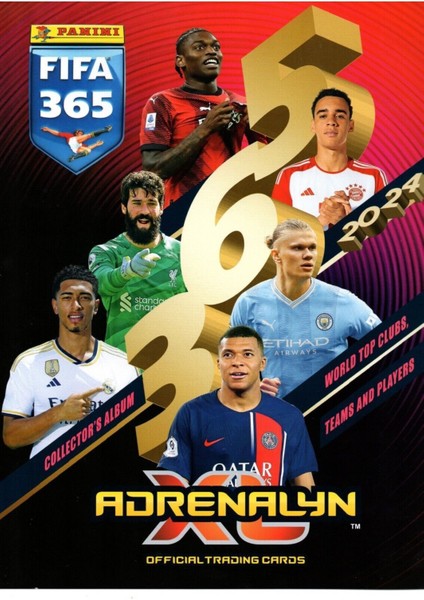 Adrenalyn Fifa 365 - 2024 Official Trading Card Futbolcu Kartları 24 Paket (144 Kart) modelleri