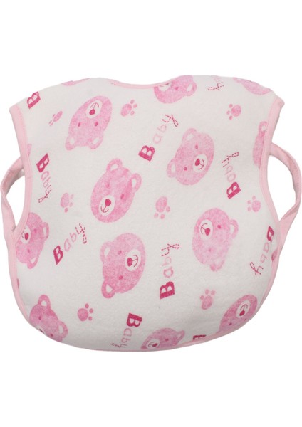 Unisex Pembe Baby Ayı Garson Bağlamalı Su Geçirmez Önlük