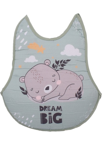 Kız Bebek Yeşil Koala Desenli Su Geçirmez Önlük
