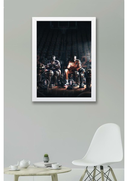 Kobe Bryant Çerçeveli Tablo - Basketbol Nba Posteri Tablo fiyatları