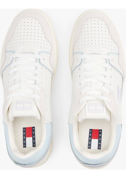 Tjw Retro Basket Sneaker Kadın Beyaz Sneaker EN0EN028180K9 indirimleri