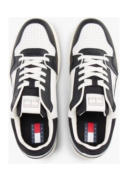 Tjm Retro Basket Erkek Siyah Sneaker EM0EM01610BDS indirimleri