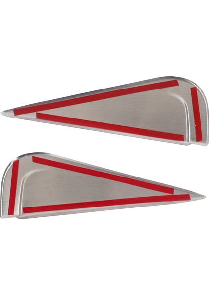 Dacia Duster Uyumlu 2010-2017 Krom Arka Cam Kelebek Yeri 2 Parça Paslanmaz Çelik indirimleri