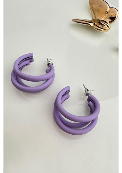 Üçlü Geçmeli Halka Küpe fiyatları