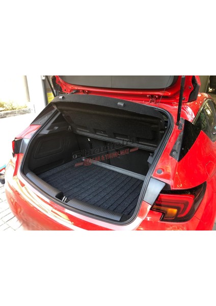 2017 Opel Astra K Hatchback (Stepneli Modeller) Uyumlu 3D Kauçuk Bagaj Havuzu