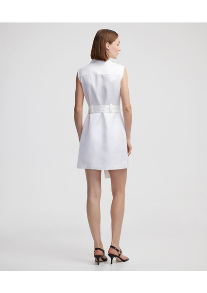 Kuşaklı ve Cep Kapaklı Elbise IS1250002500002 fırsatları