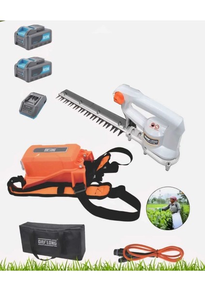 Işkın Alma Filiz Alma Makinesi Fındık Altı 1.2 kg 40 Volt 5 Amper Akülü Kömürsüz
