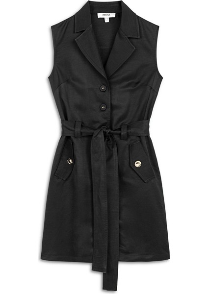 Kuşaklı ve Cep Kapaklı Elbise IS1250002500001 indirimleri