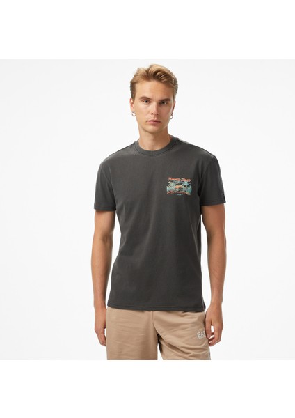 Tommy Jeans Regular Cabana Erkek Siyah T-Shirt.bds