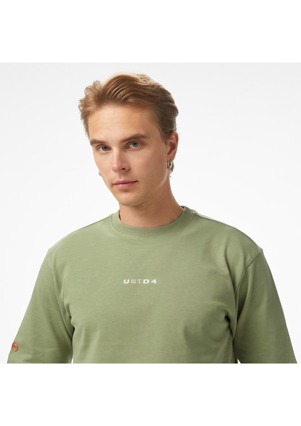Unıted4 Erkek Yeşil T-Shirt.hakı fırsatları