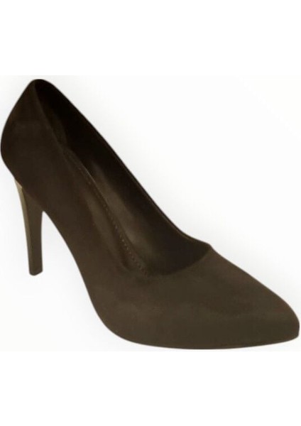 Kadın Ince Topuklu Stiletto Siyah Süet - 36 fiyatları