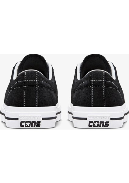 One Star Pro Low Unisex Siyah Deri SNEAKER.001 modelleri