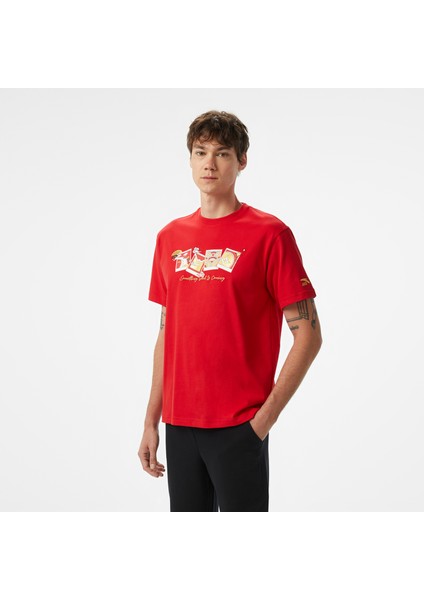 Cny Good Luck Erkek Kırmızı T-Shirt.3