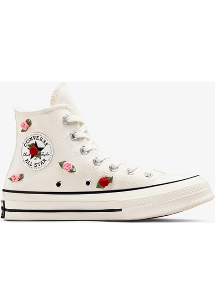 Chuck 70 Roses Unisex Krem SNEAKER.286