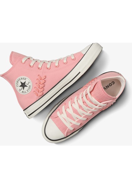 Chuck Taylor All Star Crafted Laces Kadın Pembe SNEAKER.653 indirimleri