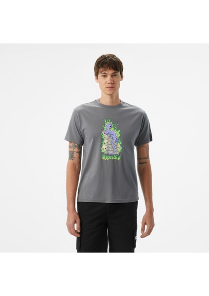 Horntrail Erkek Gri T-Shirt.cha