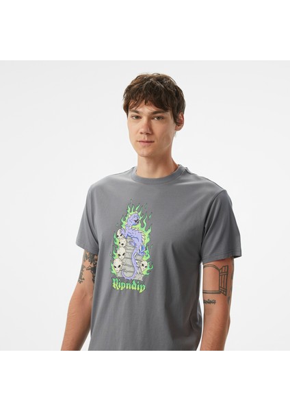 Horntrail Erkek Gri T-Shirt.cha fırsatları