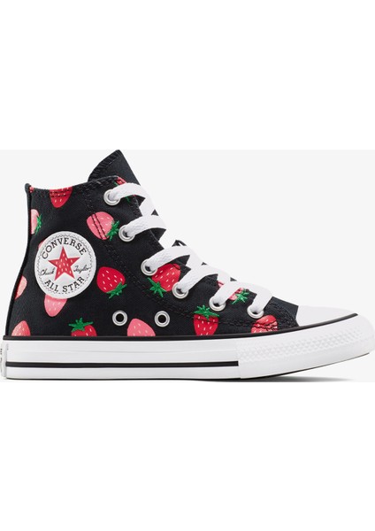 Chuck Taylor All Star Strawberries Çocuk Siyah SNEAKER.001