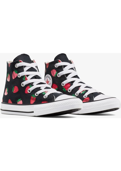 Chuck Taylor All Star Strawberries Çocuk Siyah SNEAKER.001 fiyatları