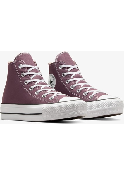 Chuck Taylor All Star Lift Unisex Bordo Platform SNEAKER.239 fiyatları