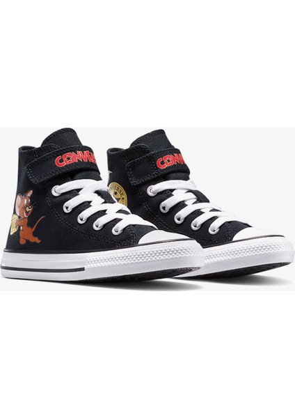 x Tom & Jerry Chuck Taylor All Star Easy-On Çocuk Siyah SNEAKER.001 fiyatları